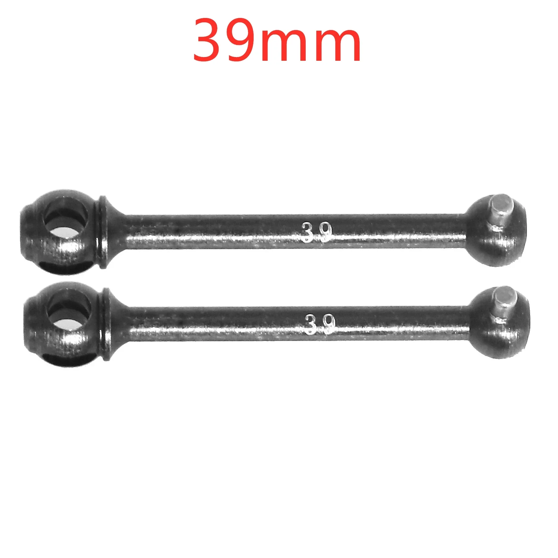 Metalowy wał napędowy CVD Driveshaft 37mm 39mm 42mm Dogbone Zestaw do Tamiya TT02 XV01 XV02 RC Car Upgrade Parts Akcesoria