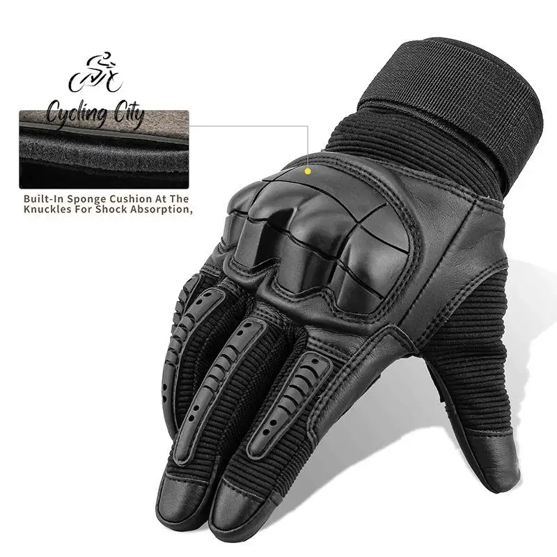 

Cycling City Outdoor Tactical Gloves Mountaineering Non-Slip Full Finger Gloves Cycling Touch Screen Gloves Men's Sports Gloves