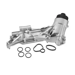 12992593 93186324 Oil Filter Housing Engine Oil Cooler Filter Case for Trax 2013-2019 Assembly Easy Install Repair Parts