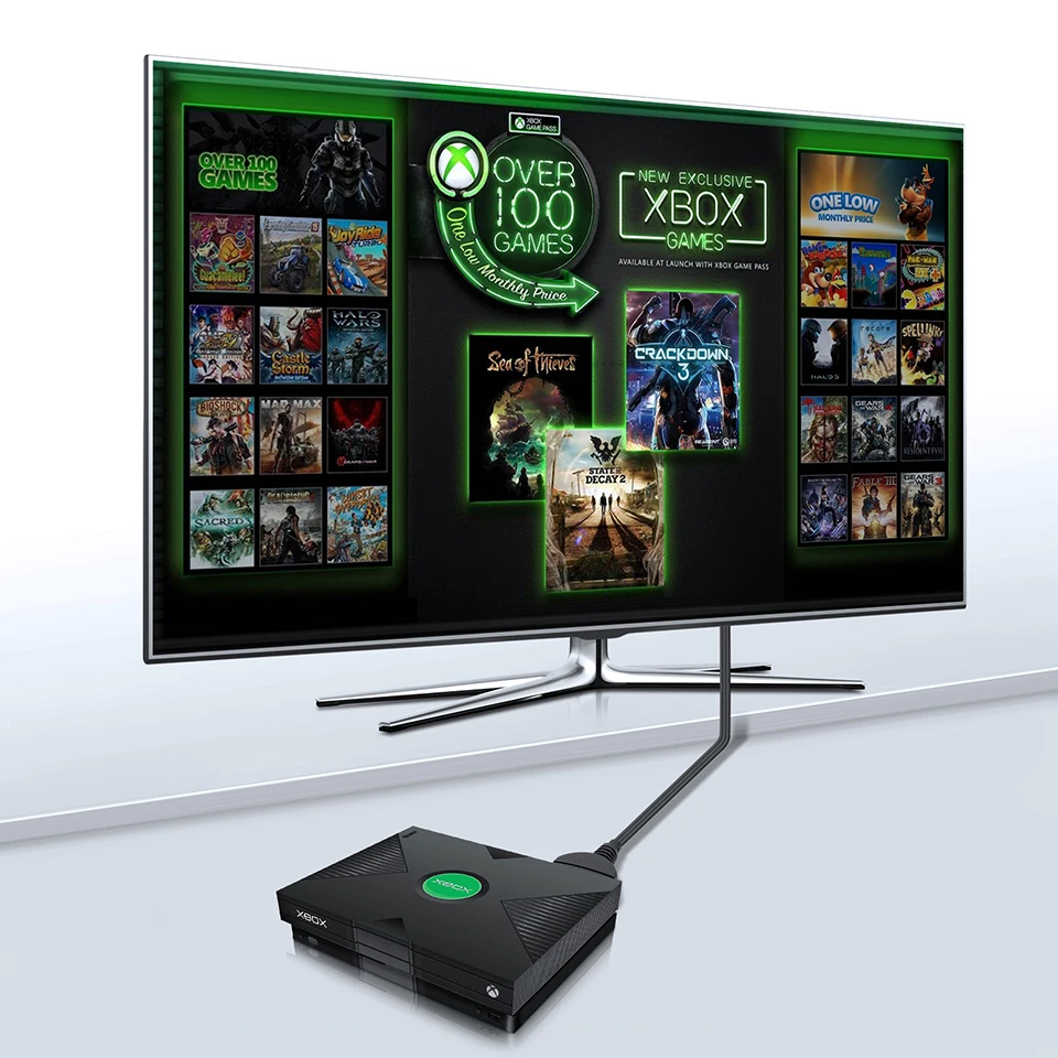 Original Xbox Game to HDMI Video Audio Converter Adapter, 1080P Xbox to HDMI-compatible Cable for Original Xbox Game Monitor