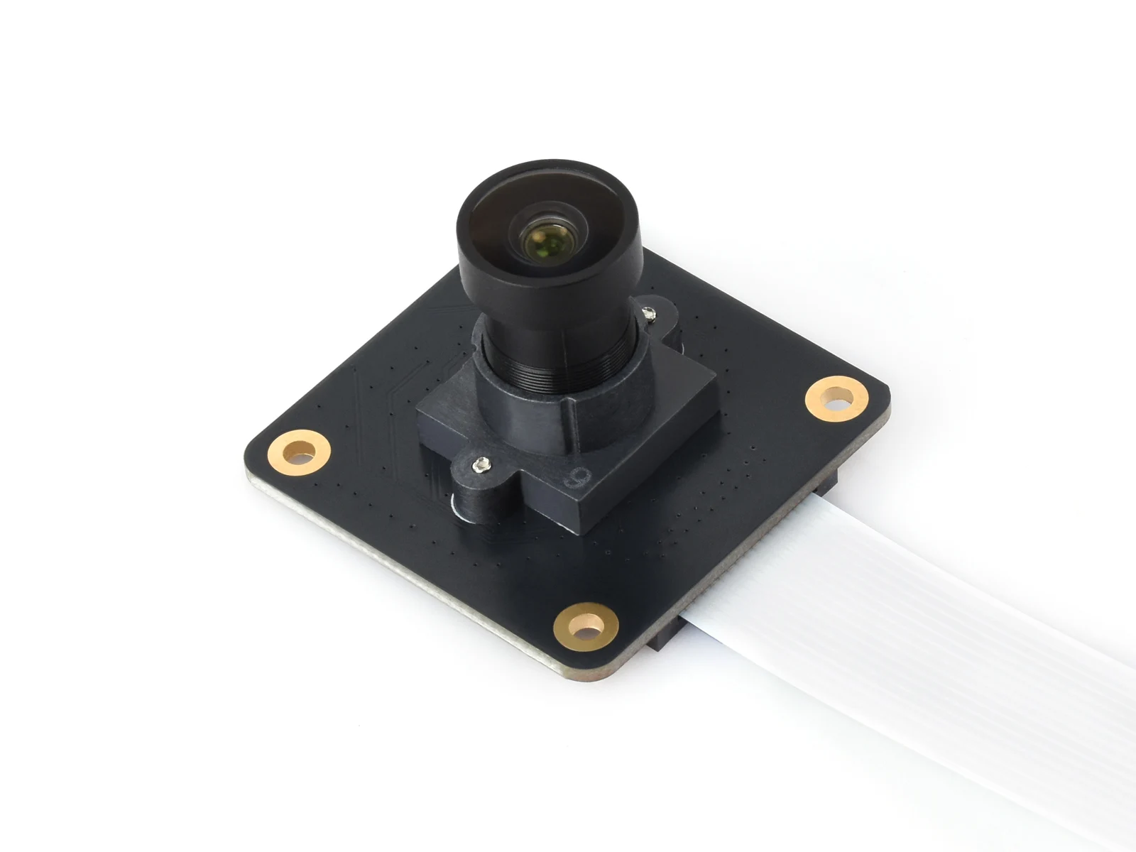 IMX296 1.6MP M12 Mono Camera, Global Shutter, Supports Raspberry Pi Series Boards,