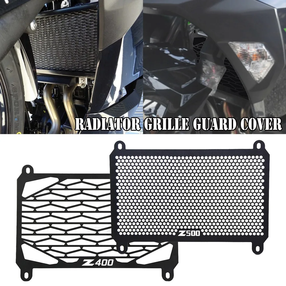 

Z500 2024 2025 For Kawasaki Ninja 400 Z400 Z 400 Eliminator 400 Radiator Guard Grille Protection Protector Grill Accessories