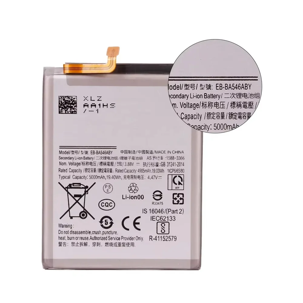 Brand New B-BA546ABY 5000mAh Battery For Samsung Galaxy A54 5G A546/Galaxy A34 5G A346 mobile Phone Batteria+Tools