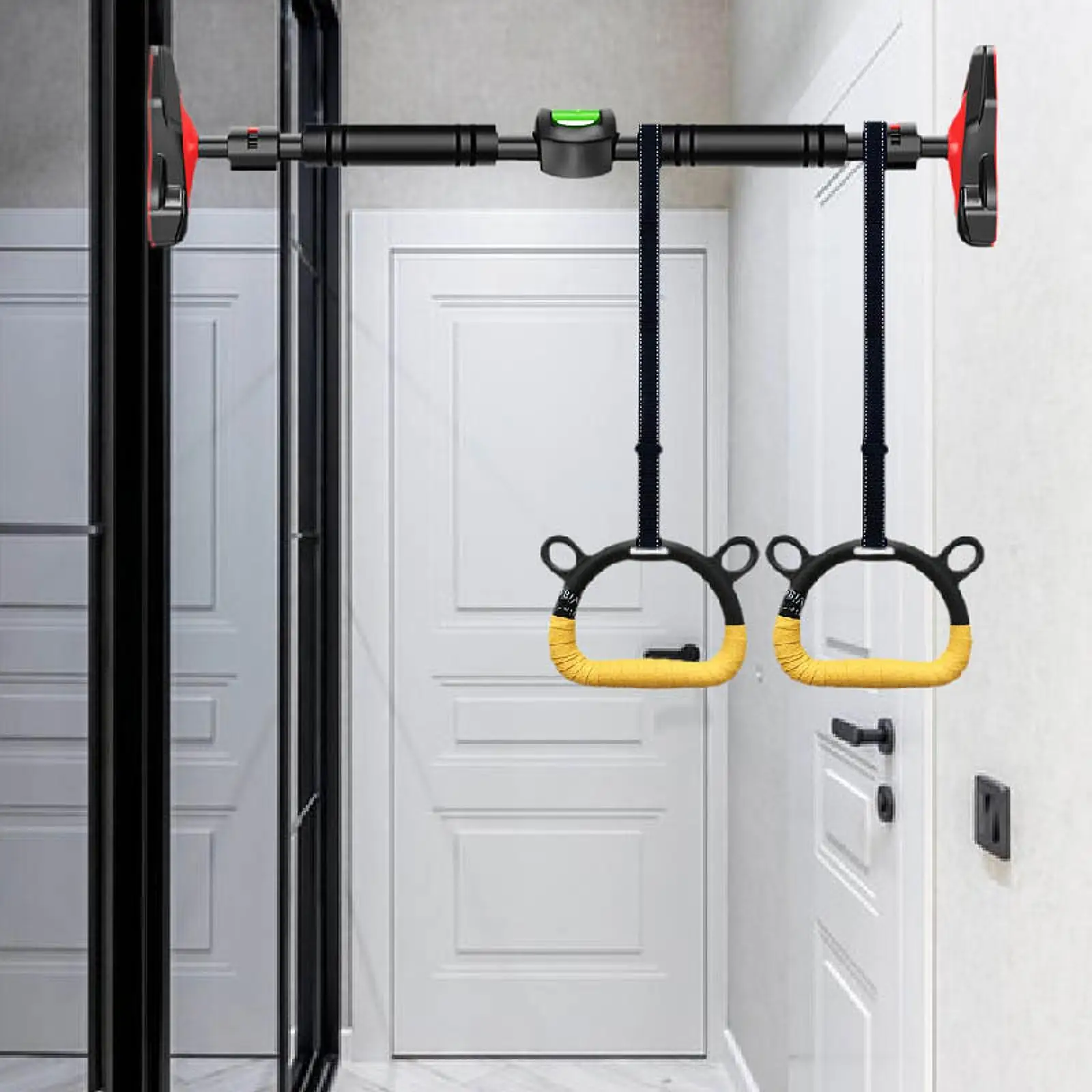 

Pull up Bar for Doorway Exercising Home Use Multipurpose Door Horizontal Bar