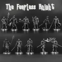 Knights of The Legion Model Dolls Metal Soldier Minifigure Wargame Desktop Decorative Ornaments Boy Gifts Legion Toys Ornament