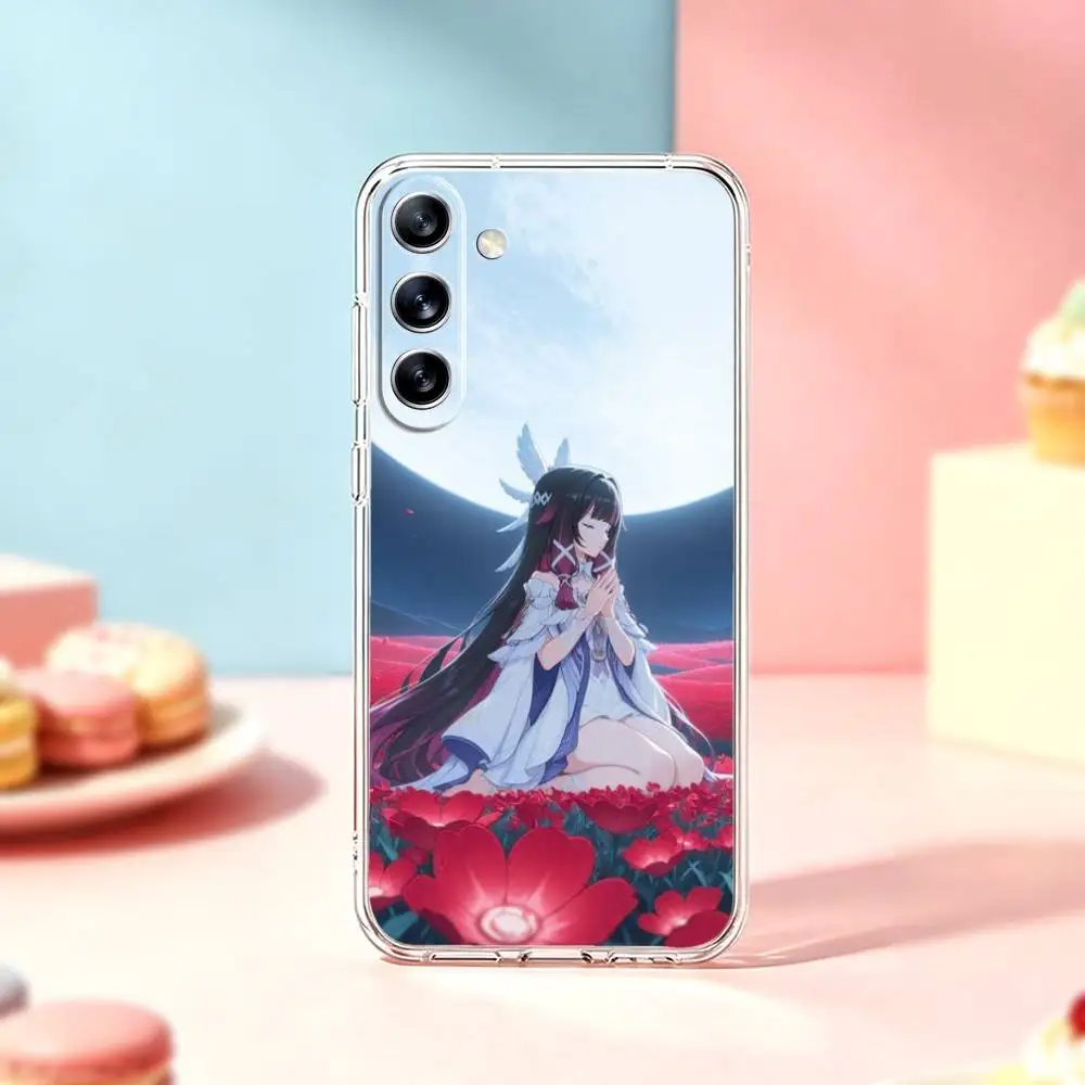Game Character C-Columbina    Phone Case For Samsung Galaxy A91,80,73,72 ,71,53,52,32 ,31,22,21s,20,Transparent Soft Case