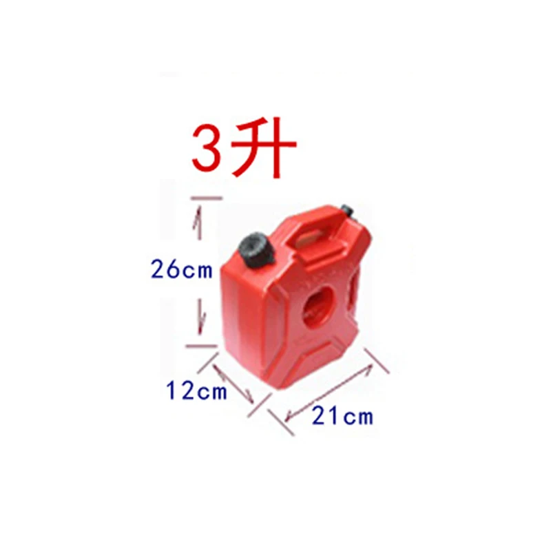 Transfer Tank Fits 3L/0.75 Gallon Tank Storage Transfer Device Gaso line Pack for Car Motorcycle UTV SUV ATV Off Road Most Cars