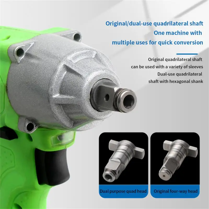 T-Shaped Electric Brushless Impact Wrench Adapter Single/Dual Use Spanner Shaft Conversion Head Impact Wrench Adapter Drill Tool