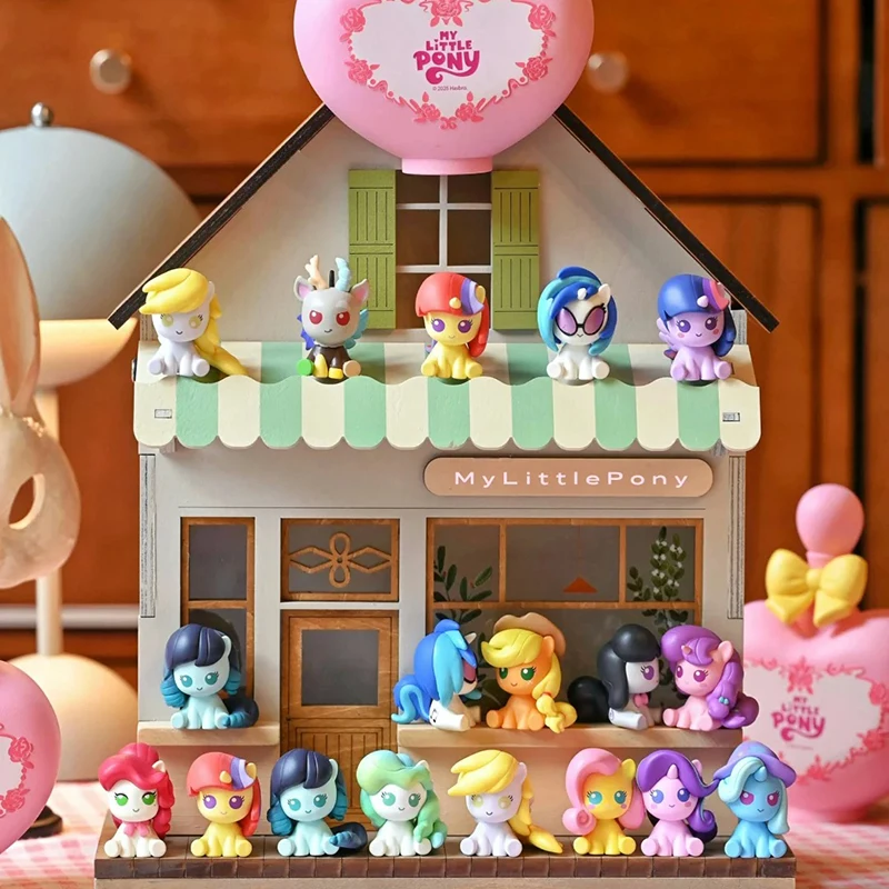 

New 100% Genuine My Little Pony Magic Bottle Blind Box Cute And Little Model Desk Ornament Birthday Gift Computer