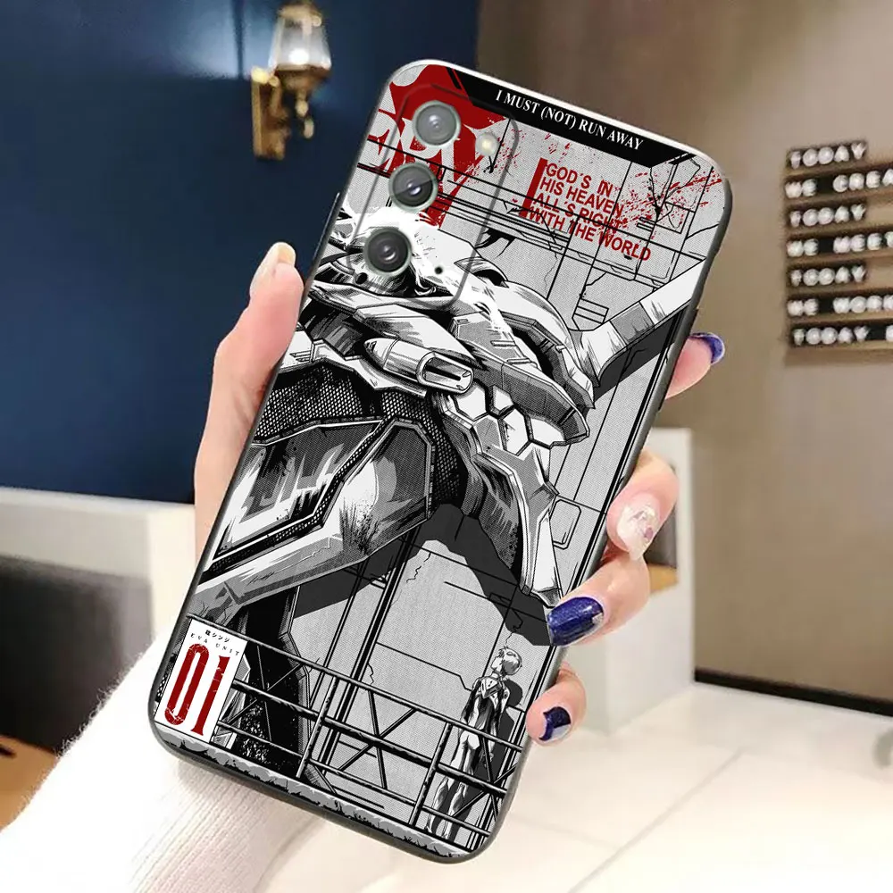 N-Neon G-Genesis E-Evangelion Phone Case For Samsung NOTE 20 10 M23 M53 A80 A70 A50 A30 A24 A13 A12 A07 A06 A05S A04 A03S Cover view 4