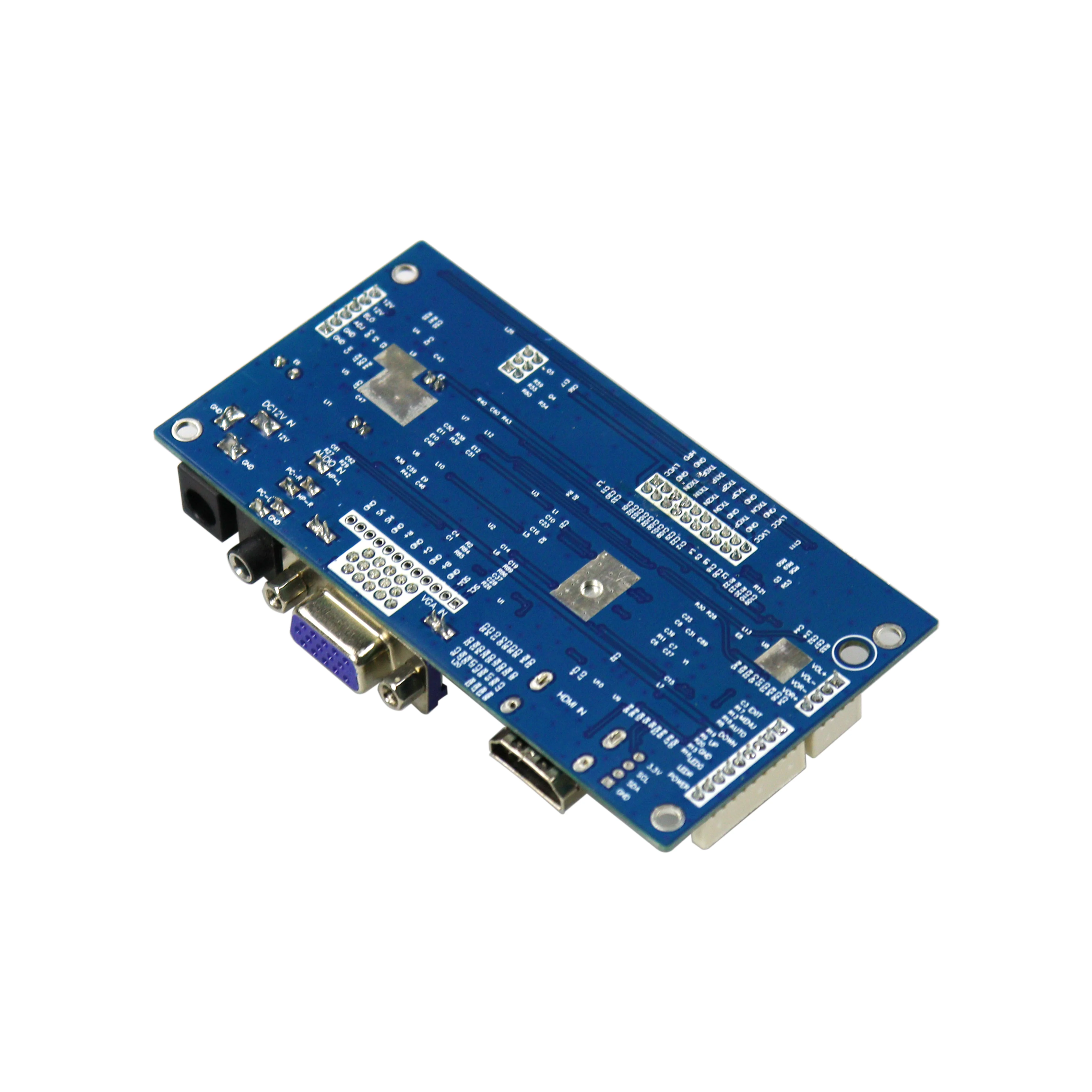 40 pin 7 inch universal tft lcd controller board with lvds output kit vga and hd-mi for gps pos advertising display