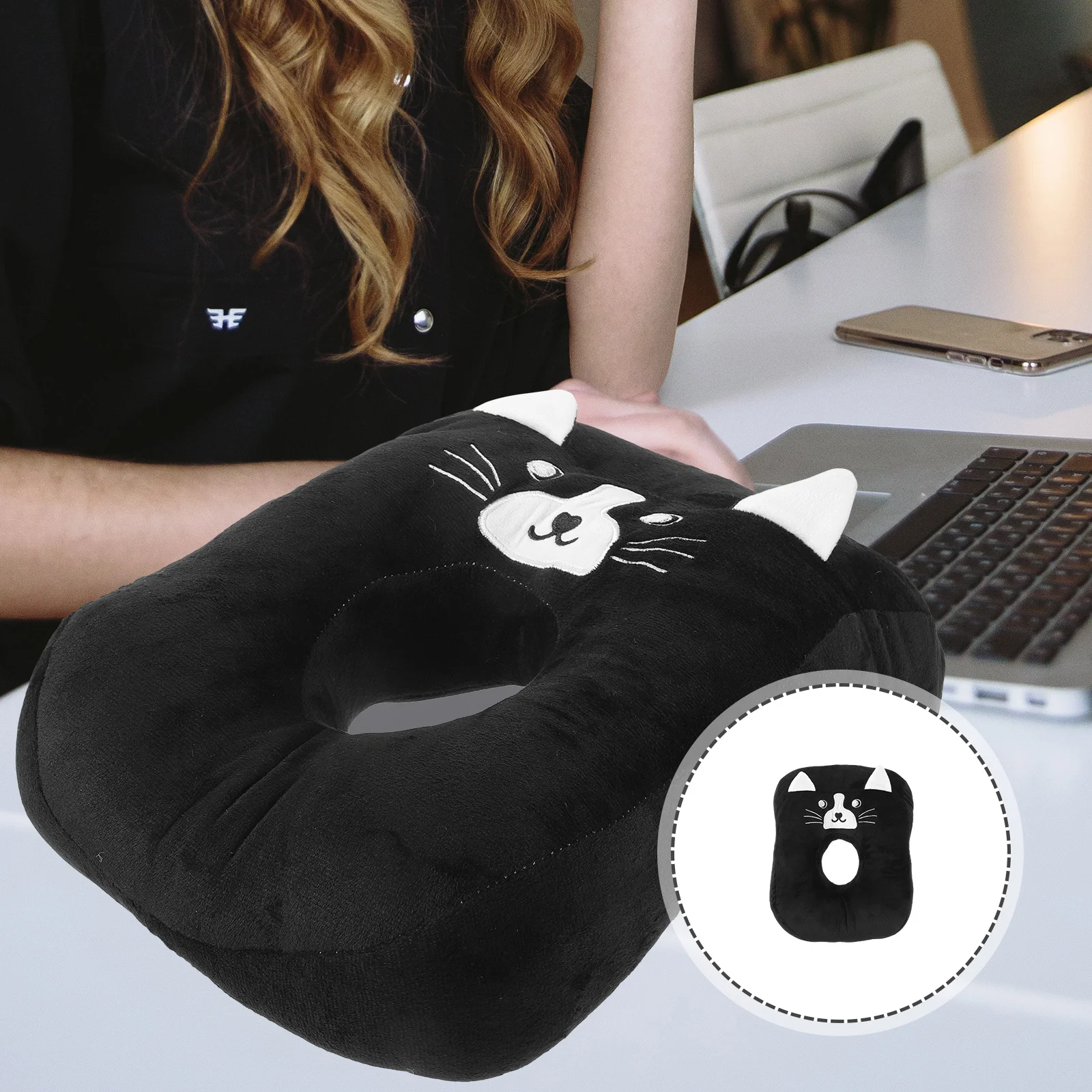 

Face Down Nap Pillow Cartoon Desk Pillow Office Sleeping Cushion Ergonomic Arm Wrap Comfortable Office Nap Cushion