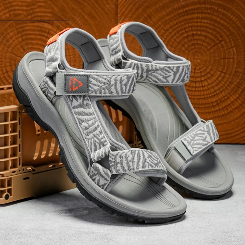 

Classic Men's Hiking Sport Sandals Lightweight Leisure Beach Shoes Summer Open-Toe Breathable Travel Walking Sandials 2026