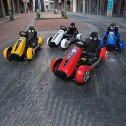 RF 2023 Electric Kids Go Kart Four-wheel Cool Car for Children's Gift