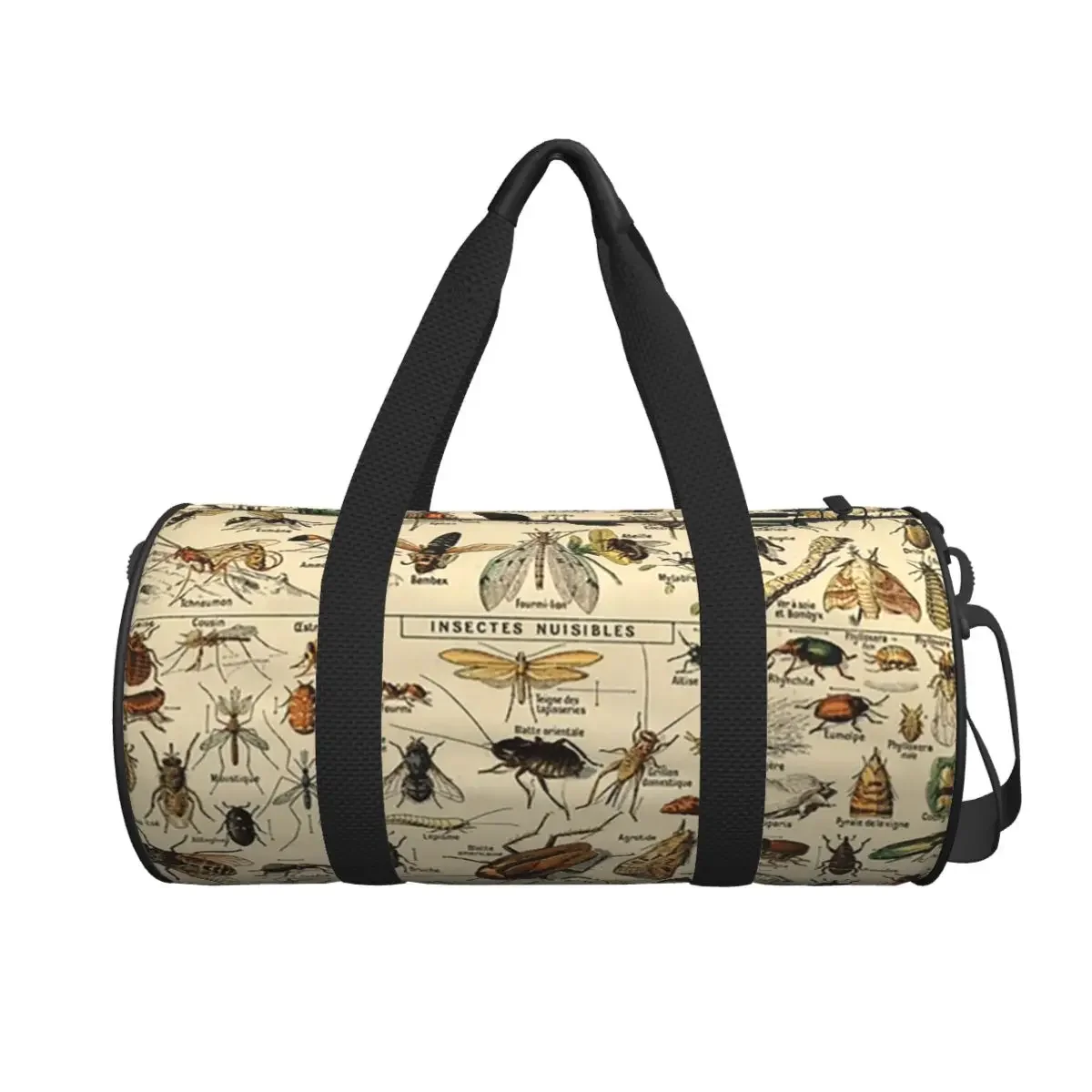 

Насекомые во французском стиле, большая спортивная сумка, водонепроницаемая дорожная сумка, сумки для фитнеса