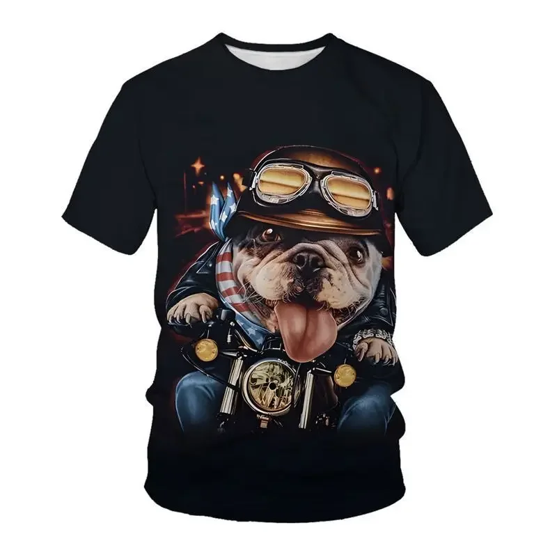 جديد الأكثر مبيعا ثلاثية الأبعاد لطيف الحيوان طباعة الرجال المألوف قصيرة الأكمام تي شيرت فضفاض تي شيرت الرجال النساء قمصان الاطفال التي شيرت #3