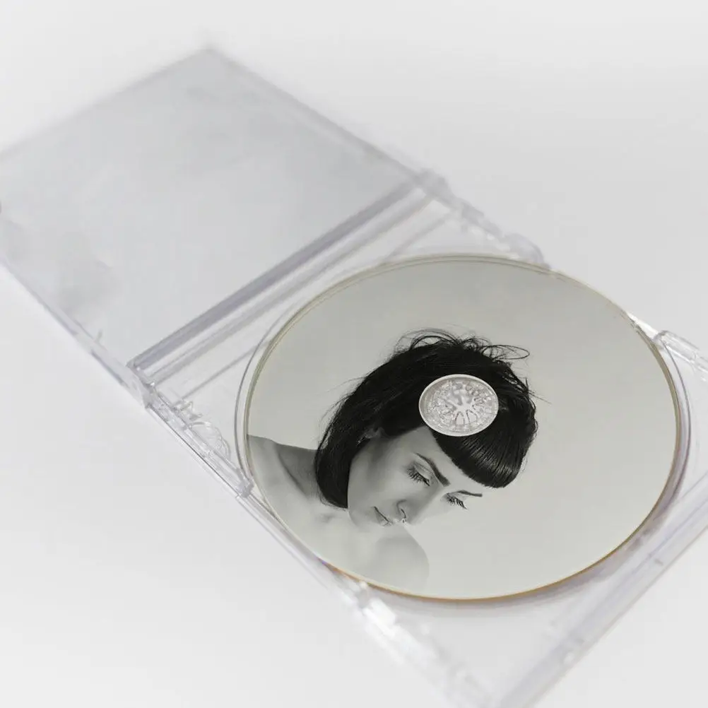 5Pcs Clear Dual Tray Cd Case Plastic Standard Compact Disc Storage Holder Scratch Proof Media Cd Box