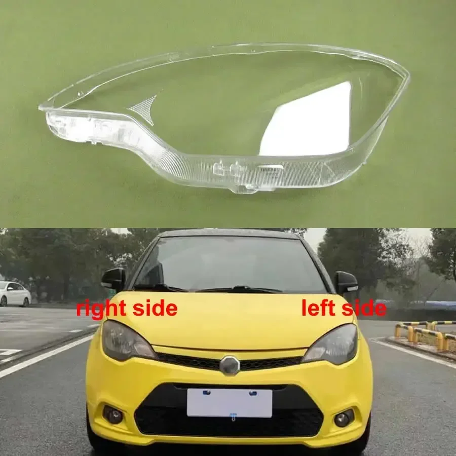 

For MG 3 MG3 2011 2012 2013 2014 2015 2016 Car Accessories Headlight Lens Cover Transparent Lampshade Headlamp Shell Plexiglass