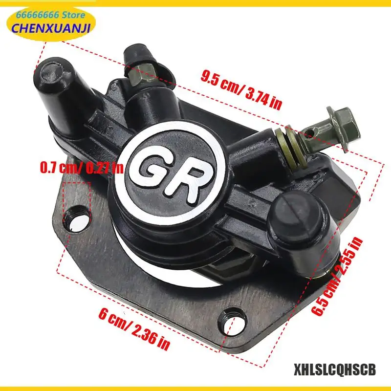 1pcs Motocycle Front And Rear Brake Calipers With Brake Pads Brake Pump For Citycoco Electric Scooters