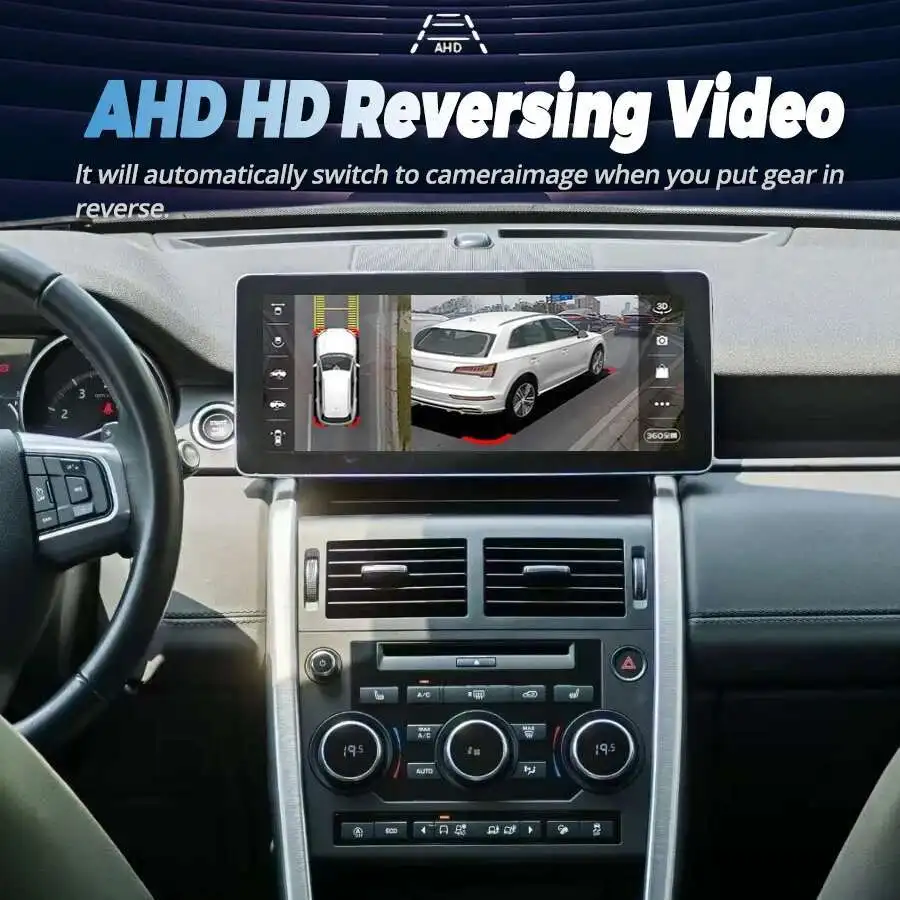 12.3 "نظام مزدوج أندرويد مشغل وسائط متعددة لاند روفر ديسكفري سبورت L550 2015-2019 Carplay راديو تلقائي سيارة لتحديد المواقع والملاحة