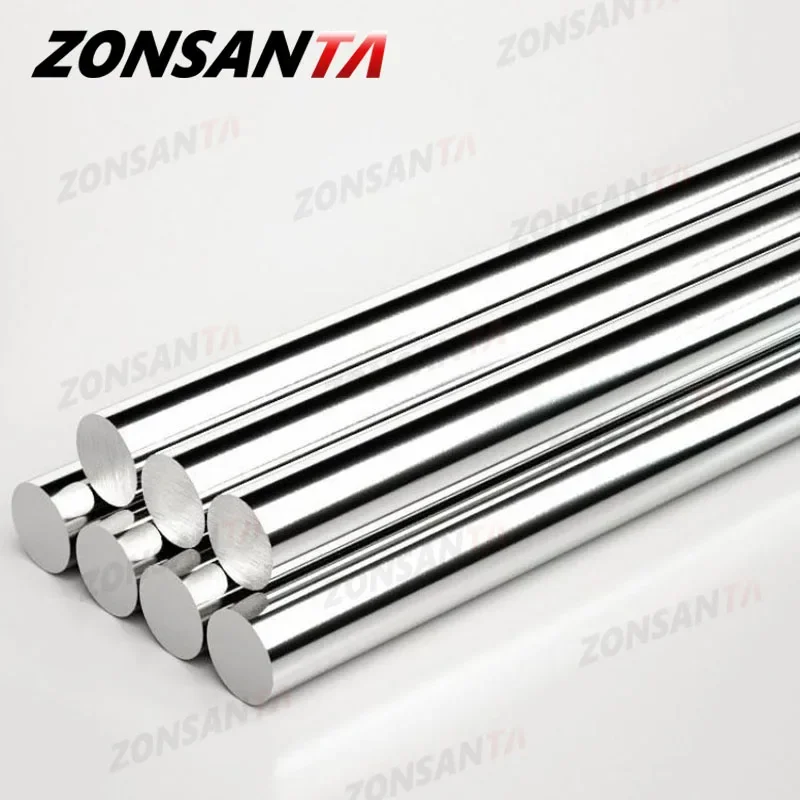 1pcs 304 Stainless Steel Rod Dia 3/4/4.5/5/5.5/6/6.5mm Solid Round Shaft Rod Bars For DIY Craft Model Car 100/200/300/400/500mm