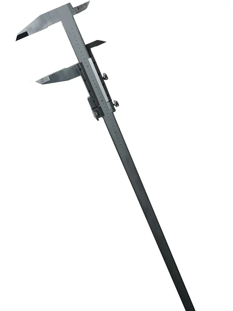 

2025/0-1000mm messschieber Heavy Duty Vernier Caliper Carbon Steel 1000mm vernier caliper slider caliper with nib jaws caliber