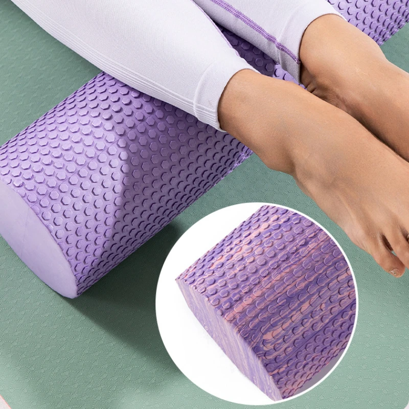 Eva Foam Roller 30/45/60cm Yoga Column Pilates Massage Roller Muscle Tissue Yoga Block Home Fitness Gym Sport Equipment