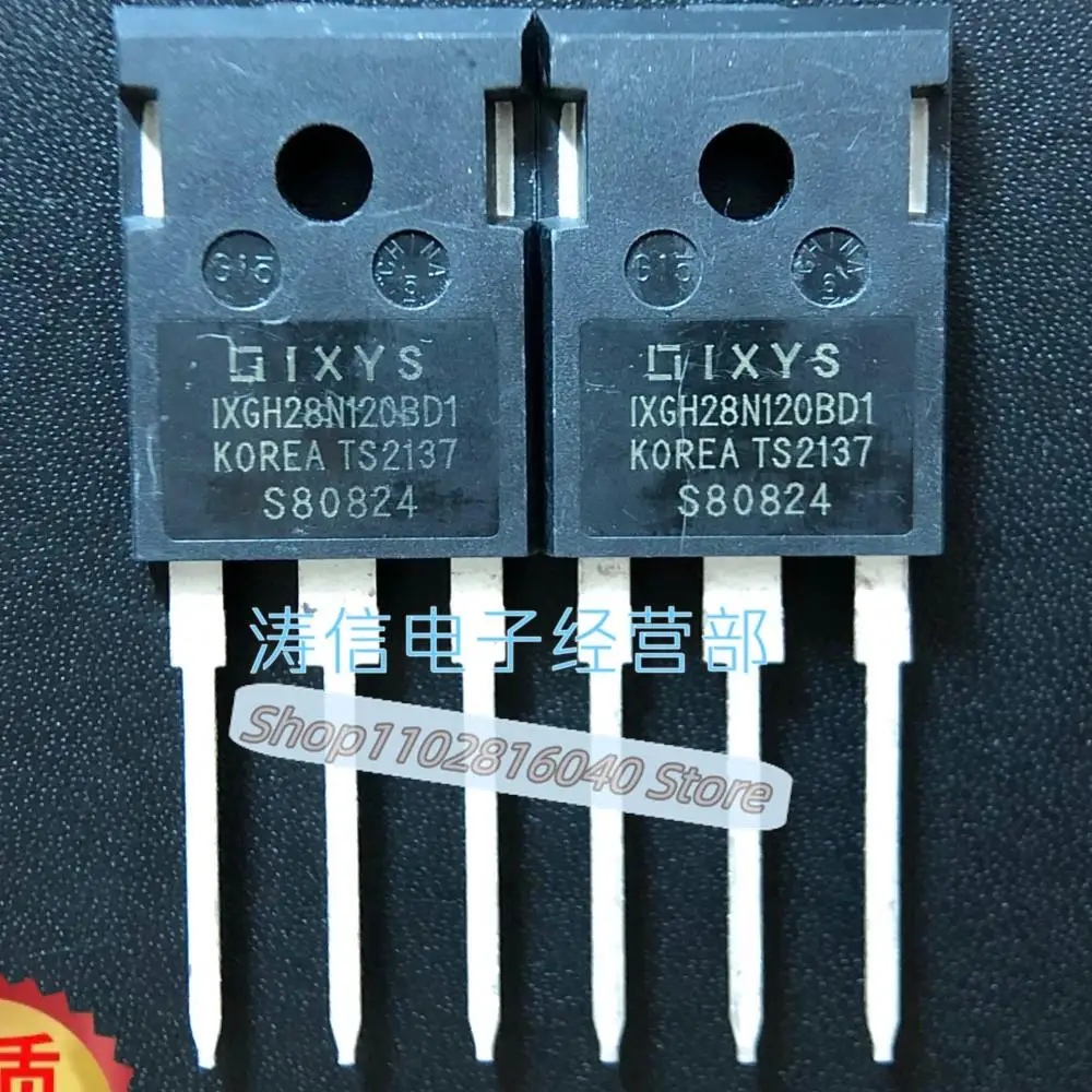 

10PCS/Lot IXGH28N120BD1 TO-247 28A/1200V IGBT Best Quality Imported Original