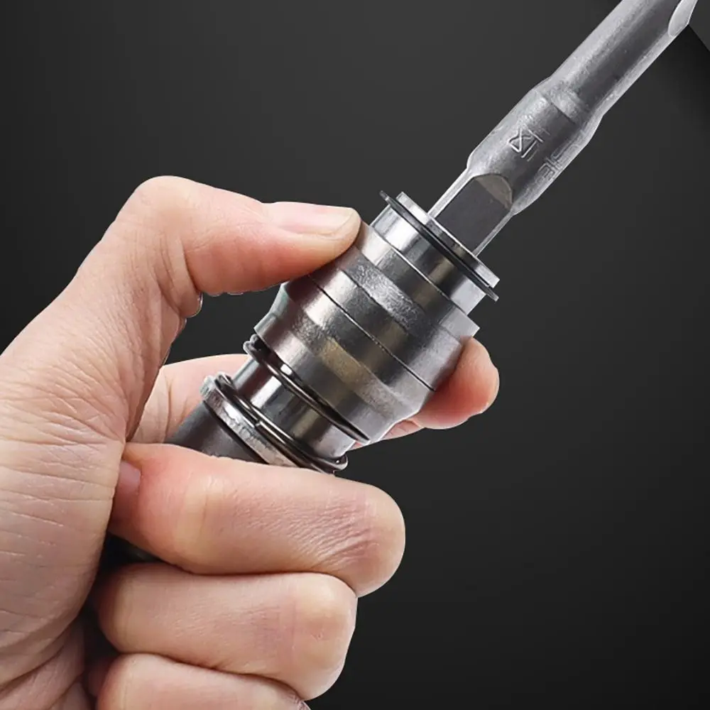 

1 шт., адаптер для преобразования электрического молотка с круглым квадратным хвостовиком, патрон, инструменты, часть, аксессуар для электроинструмента, дрель, гаечный ключ, адаптер, конвертер