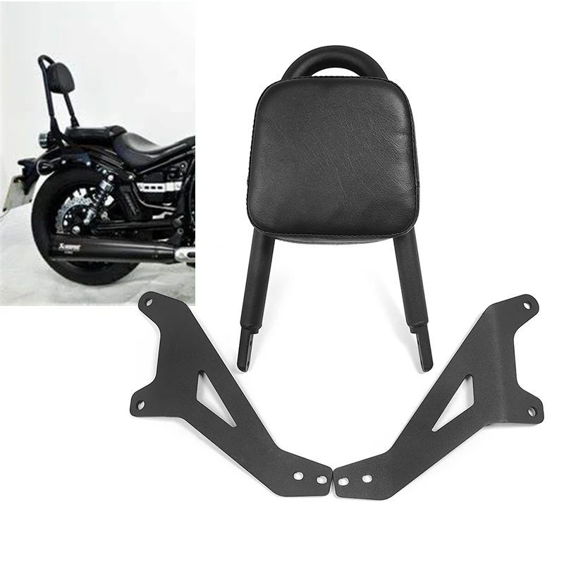 Fit for Yamaha XVS950 XV 950 For Yamaha Stryker 1300 XVS1300 Motorcycle Detachable Backrest Rear Sissy Bar With Pad Luggage Rack