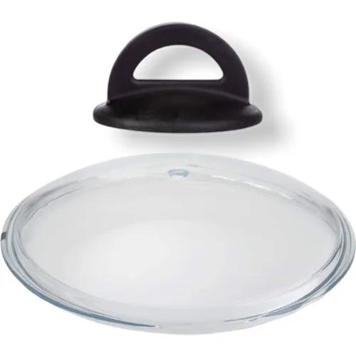 Karac 20 cm Set with Handle and Glass Cover