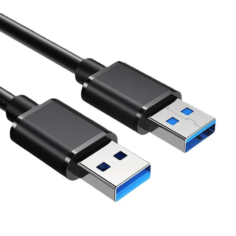 

USB-кабель для передачи данных, охлаждающая подставка, шнур «папа-папа», 3-футовый двусторонний шнур USB 3.0 «папа-папа» для передачи данных, жесткий диск, ноутбук