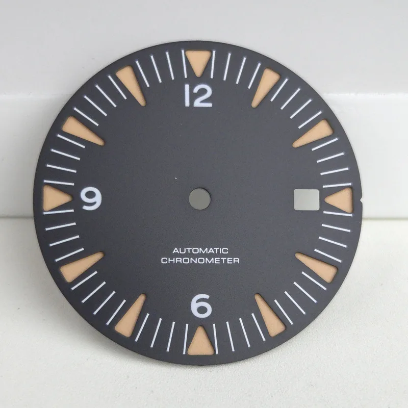 Free Customized Logo Blank 31mm Watch Dial Suitable for 8215/NH35/ETA28362824 Movement Watch Modification Accessories for DIY