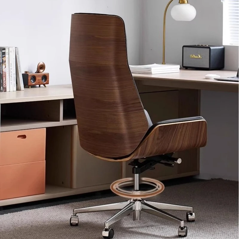 Sedia da ufficio ergonomica senza braccioli Girevole con accento Sedia da ufficio per camera da letto Sedia da gioco per computer Chaise De Bureaux Mobili per ufficio