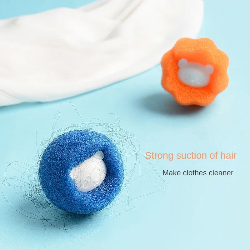 Pet Hair Remover Laundry Balls Reusable Ball Wool Patch Removes Lint From Clothes Cleaning Tools Washing Machine Filter Dryer