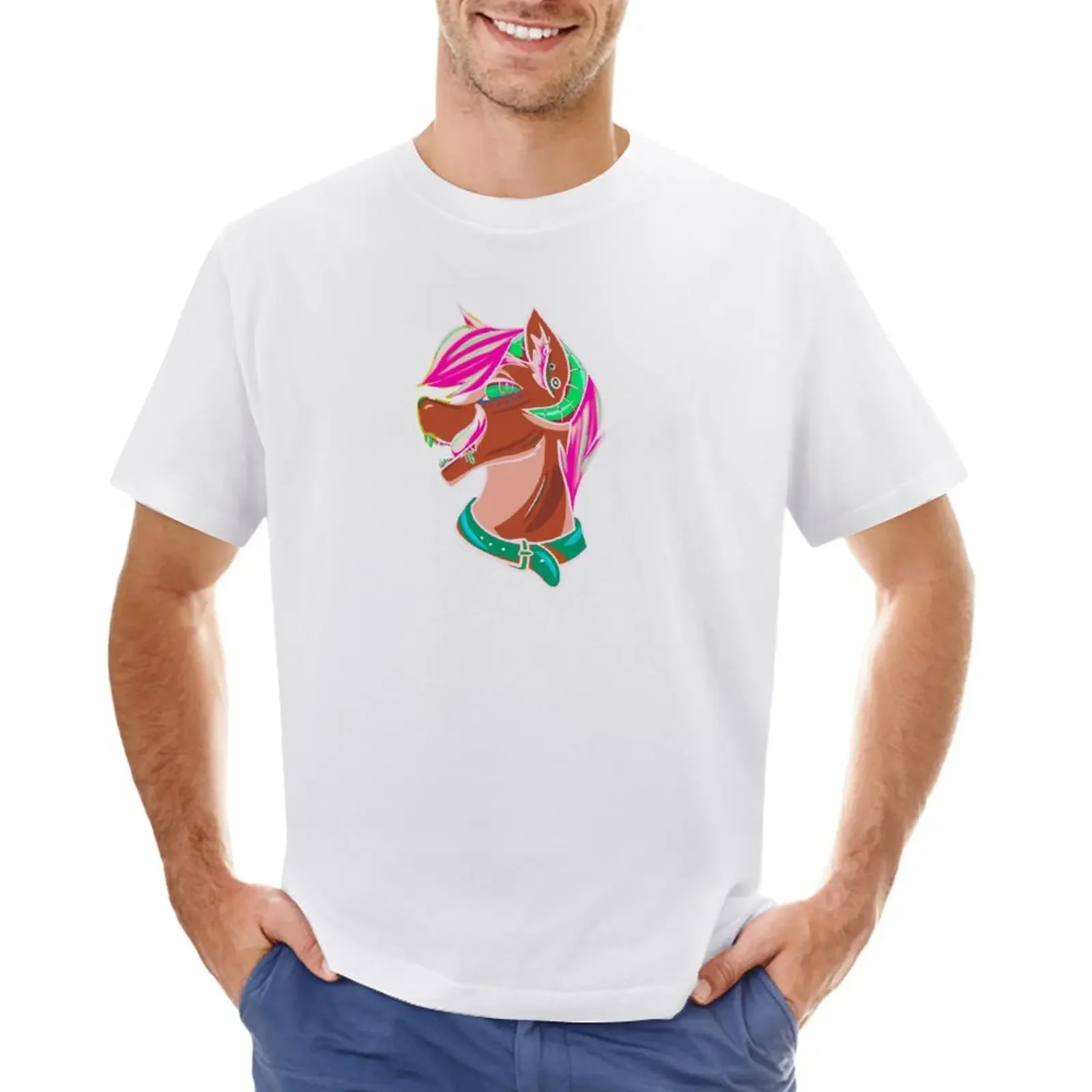 Jasper The Dragon Reverse T-Shirt funnys vintage men graphic t shirts