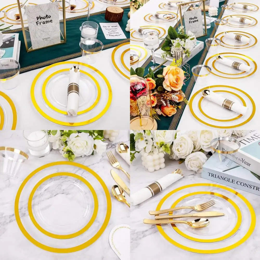 Set Of 350 Clear Go…