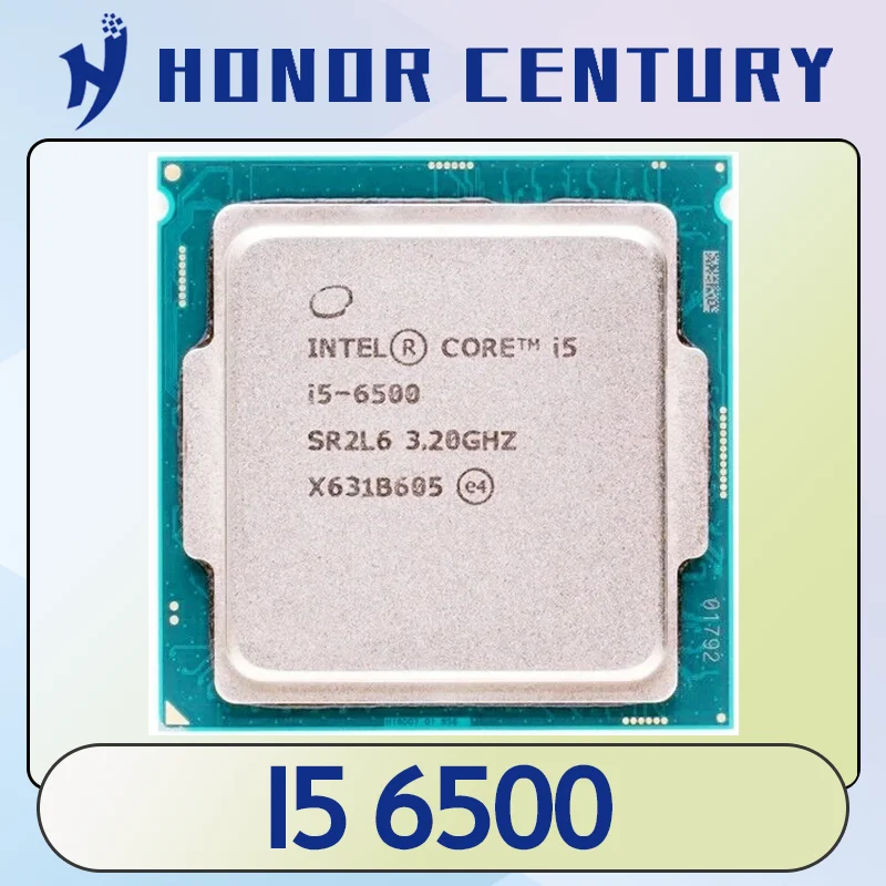 

Процессор Core i5 6500 б/у, 3,2 ГГц, четырехъядерный, 65 Вт, 6 Мб, LGA 1151