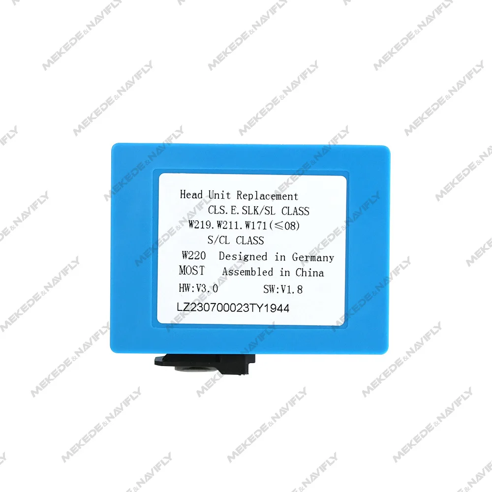 MEKEDE Digital Data Optical Fiber Decoder Most Box Car Radio Amplifier Adapter for Mercedes Benz CLS E CLASS W211 W219 W220
