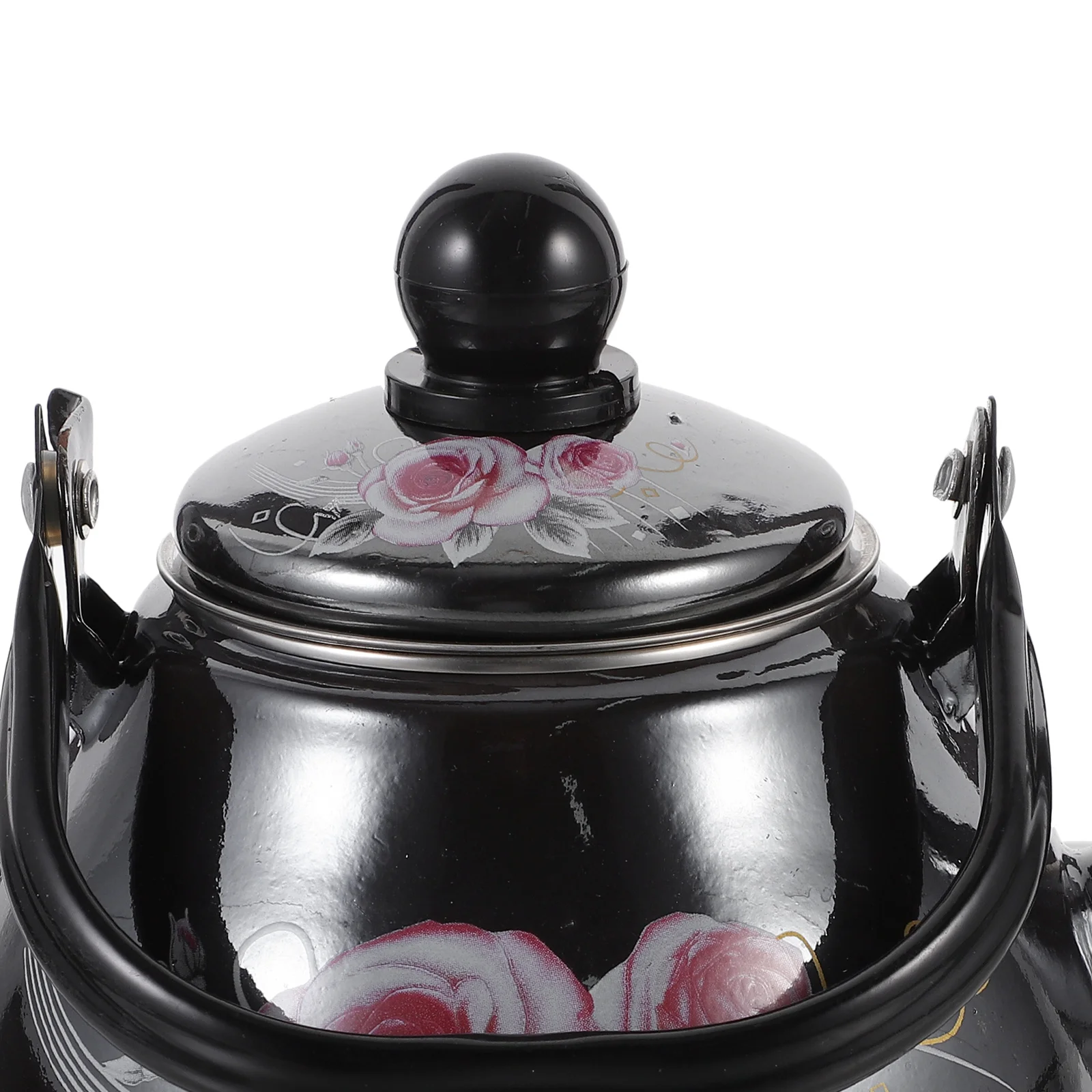 

Retro Enamel Kettle Elegant Tea Pot Stovetop Suitable Induction Gas Stove Fast Boiling Gift Idea Enamel Kettle