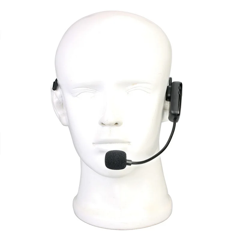 RETEKESS TR503 head-mounted FM wireless microphone transmitter with a microphone for tour guides and teachers at 87-108MHz