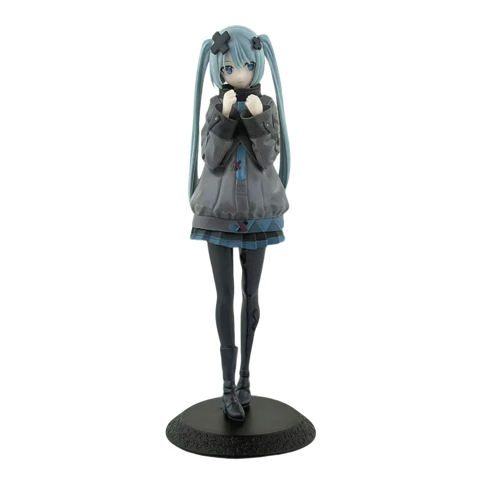 Neue 8-Zoll-Hatsune Miku in einer Welt mit geschlossenen Fenstern zum Sammeln, Anime-Action-Kwaii Miku-Figuren, Modellspielzeug, Weihnachtsgeschenke