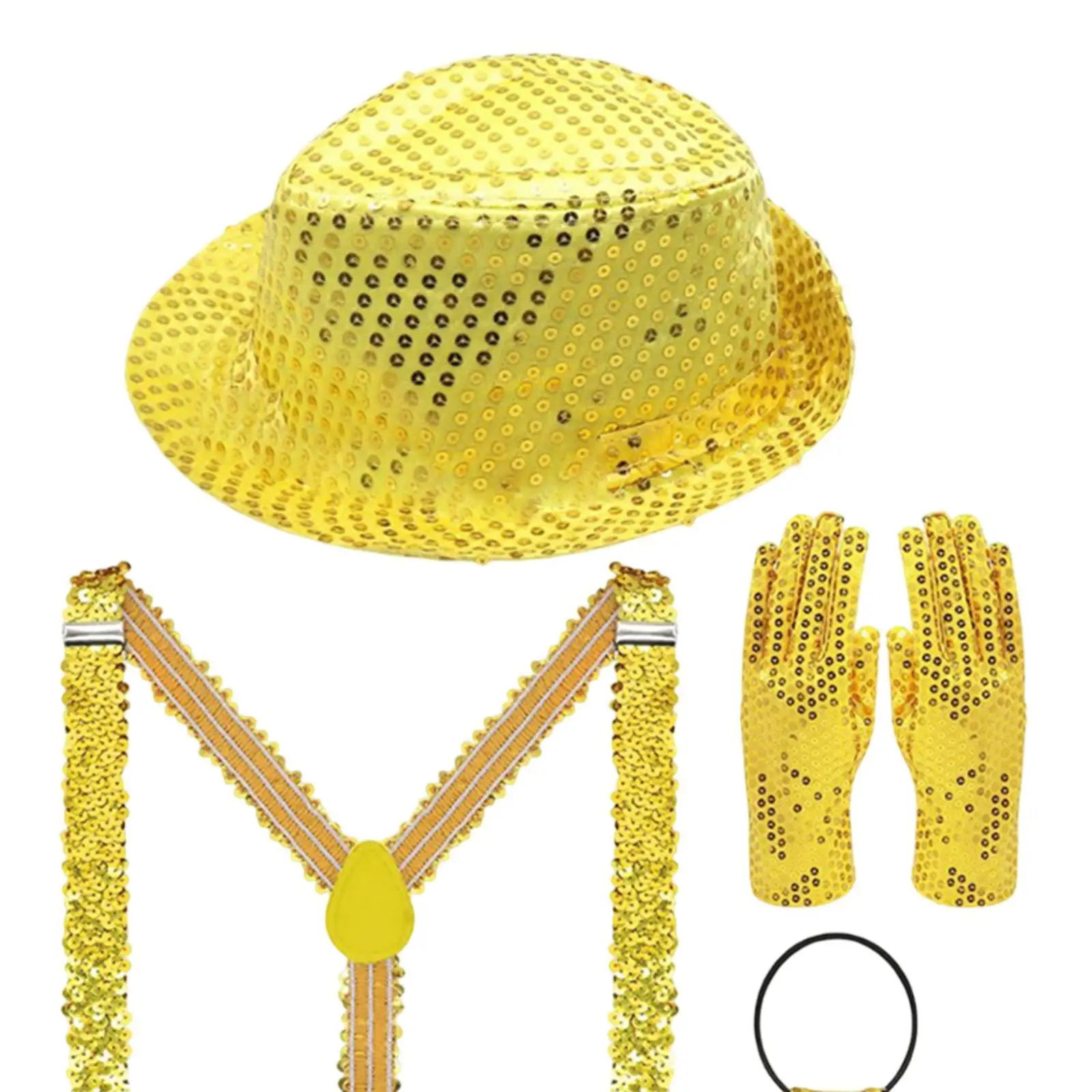 Ensemble de costumes de chapeau haut-de-forme, élégant et confortable avec des gants, Cosplay d'halloween drôle pour mariage, fournitures de fête de vacances, robe fantaisie Rave
