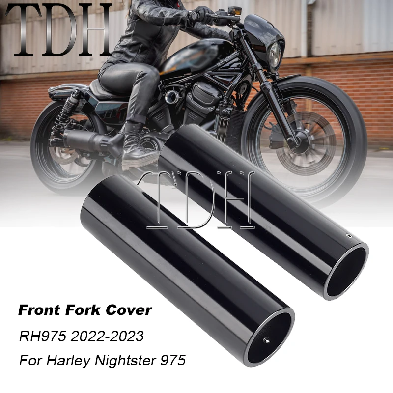 Motorcycle Aluminum Front Fork Protection Kit Dust-Proof For Harley Nightster 975 RH975 Shock Absorption Shock Boots 2022 2023