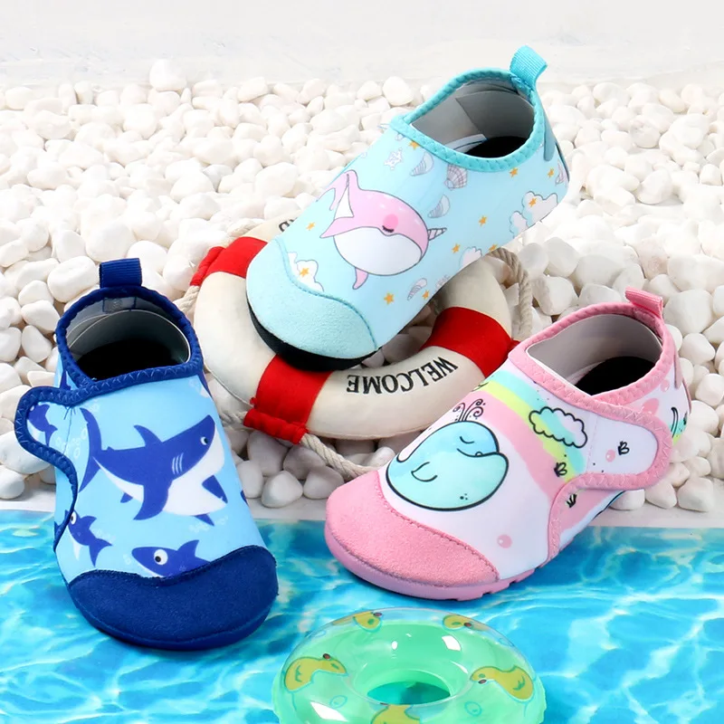 

Children Water Sport Swimming Socks Beach Shoes Baby Floor Indoor Slipper Snorkeling Boys Girls Anti-slip Home Kids Slippers