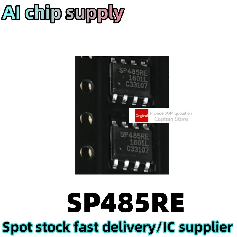 5PCS SP485REN  RS-485 SOP-8 SP485 SP485RE