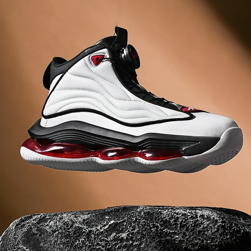 

Мужские спортивные баскетбольные кроссовки с дышащей амортизацией, нескользящей подошвой, для тренировок в зале и бега