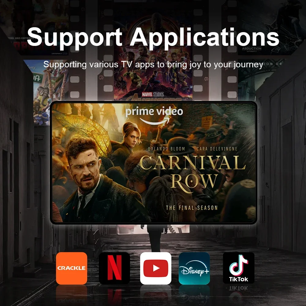 External Headrest Display 10.1 Inch Android 11 IPS INCELL Lamination Process With Google Certification Support HDMI Input USB SD