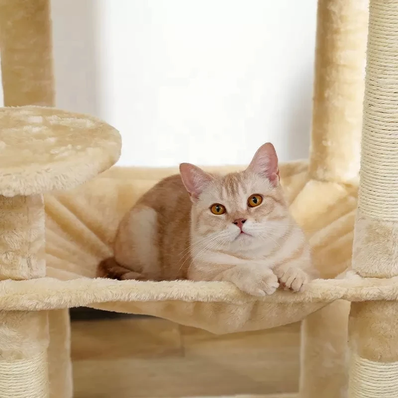 Uns Lager versand kostenfrei moderne große Kratz baum Kratzer Katze Möbel Baum Turm Wohnung