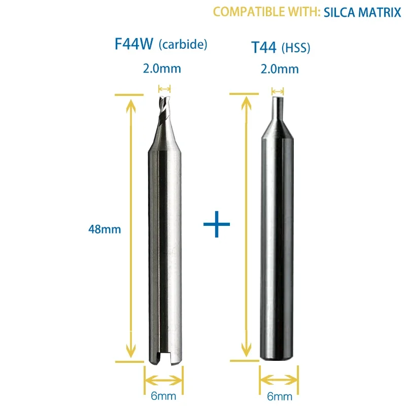 Locksmith Key Cutter F3  F44 F22 F30 Milling Cutter Compatible WIth SILCA Matrix Key Copy Machine HU63 FO21 TOY40 HU56 HU100 Key